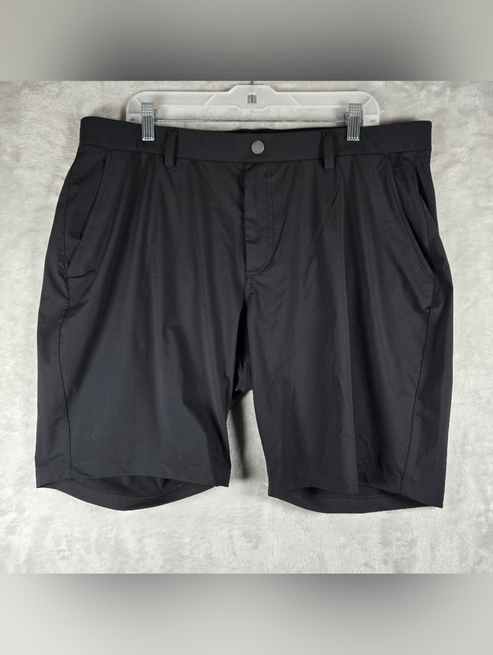 Redvanly Black Performance Pull On Golf Shorts Mens Size XXL 2XL Stretch 9”